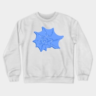 Blue spiral shell Crewneck Sweatshirt